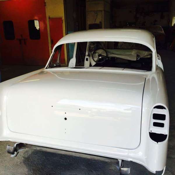 Projet restauration Chevrolet bel air 1956  motors v8