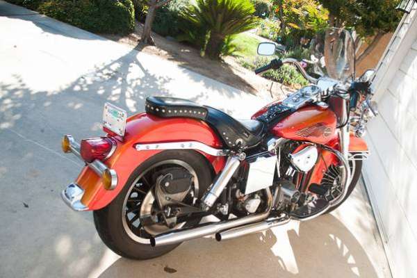 harley davidson FLH VENDU Motors V8