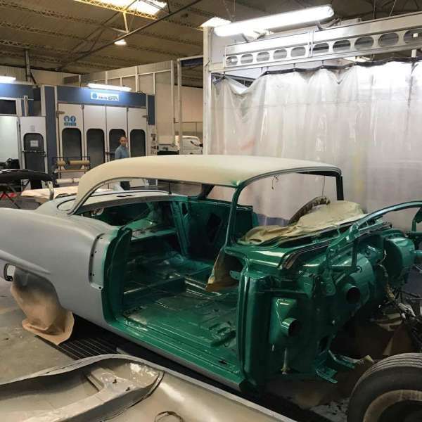 PROJET Cadillac 1956  coupé de ville  motors v8