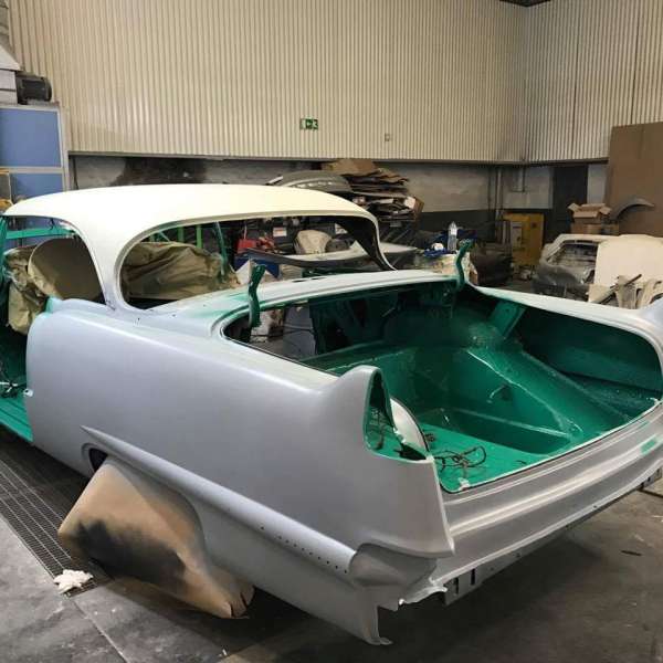 PROJET Cadillac 1956  coupé de ville  motors v8