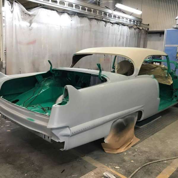 PROJET Cadillac 1956  coupé de ville  motors v8