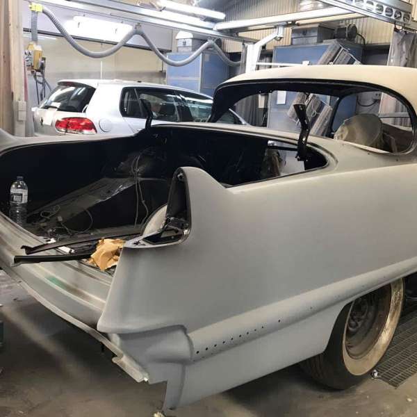 PROJET Cadillac 1956  coupé de ville  motors v8