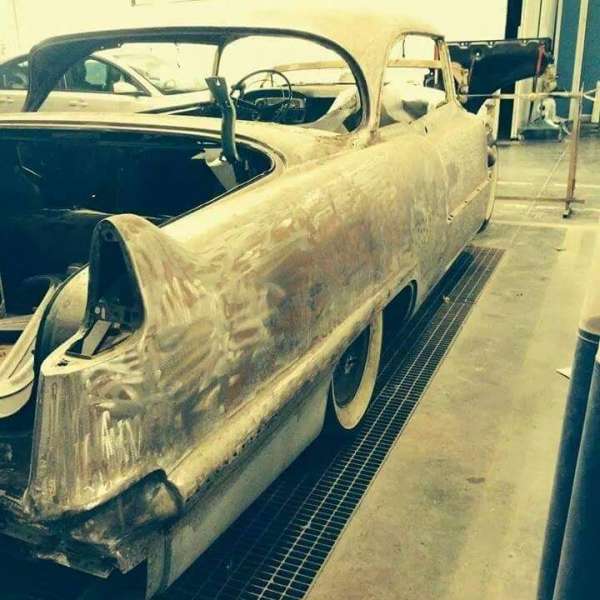 PROJET Cadillac 1956  coupé de ville  motors v8