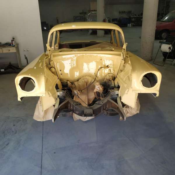 Projet restauration Chevrolet bel air 1956  motors v8