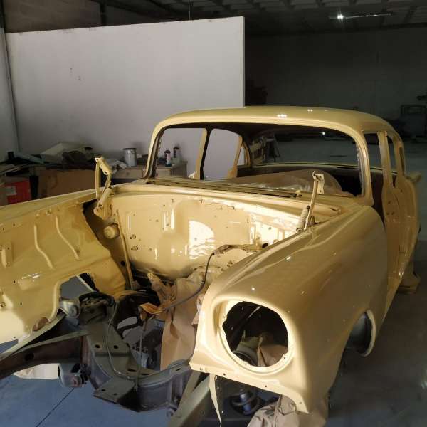 Projet restauration Chevrolet bel air 1956  motors v8