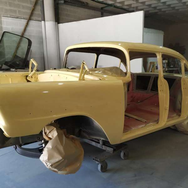 Projet restauration Chevrolet bel air 1956  motors v8