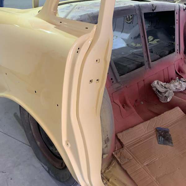 Projet restauration Chevrolet bel air 1956  motors v8