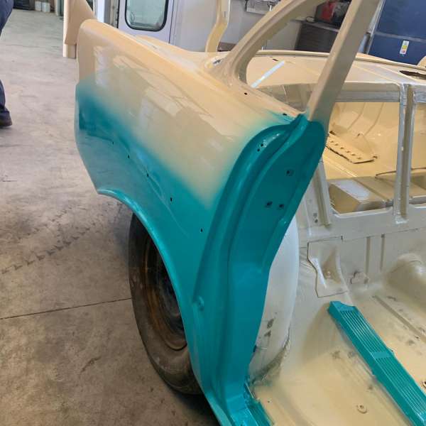 Projet restauration Chevrolet bel air 1956  motors v8