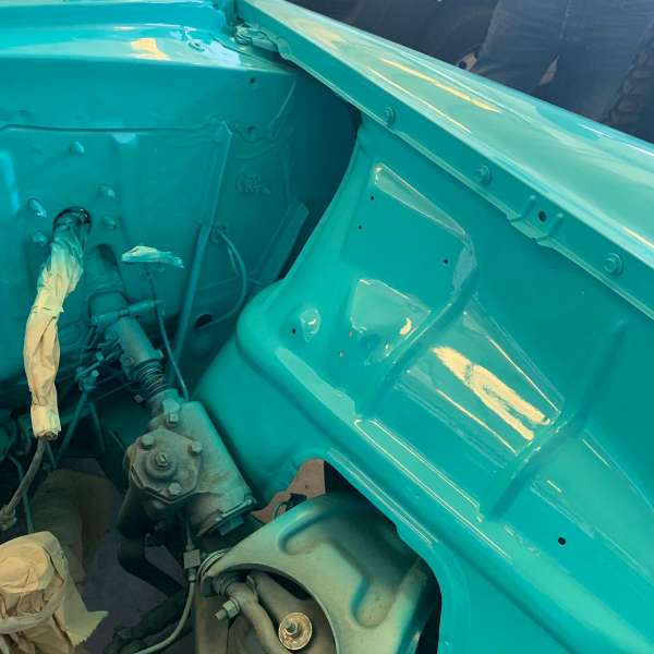 Projet restauration Chevrolet bel air 1956  motors v8