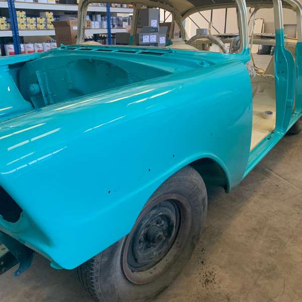 Projet restauration Chevrolet bel air 1956  motors v8