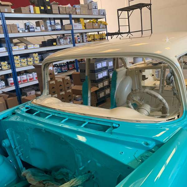 Projet restauration Chevrolet bel air 1956  motors v8