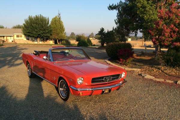 fORD Mustang 1965 Convertible  VENDU motors v8