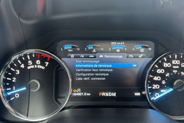 Marque : Ford F 150  V6 3.5l  Année :  2019 Motors V8